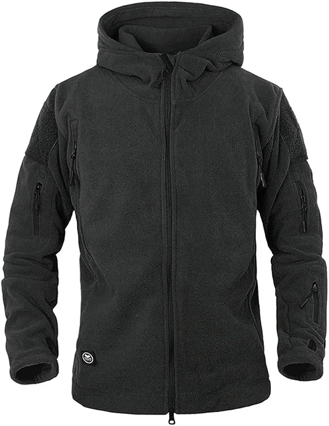 ReFire Gear Men's Warm Military Tactical Sport Fleece Hoodie Jacket