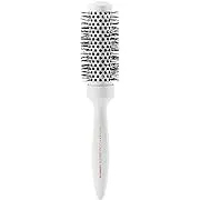 Cricket Ultra Smooth Coconut 1.5” Thermal Ceramic Barrel Hair Brush Anti-Static Heat-Resistant Hairbrush for Blow Drying, Curling and Styling All Hair Types