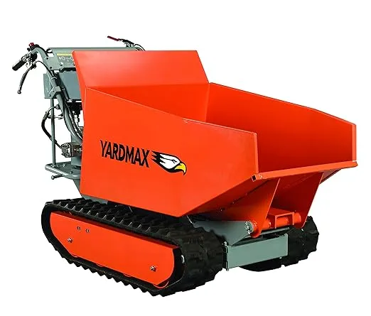 YARDMAX YD8105 Track Barrow with Hydraulic Assist, 1100 lb. Capacity, Briggs and Stratton, CR950, 6.5 hp, 208cc