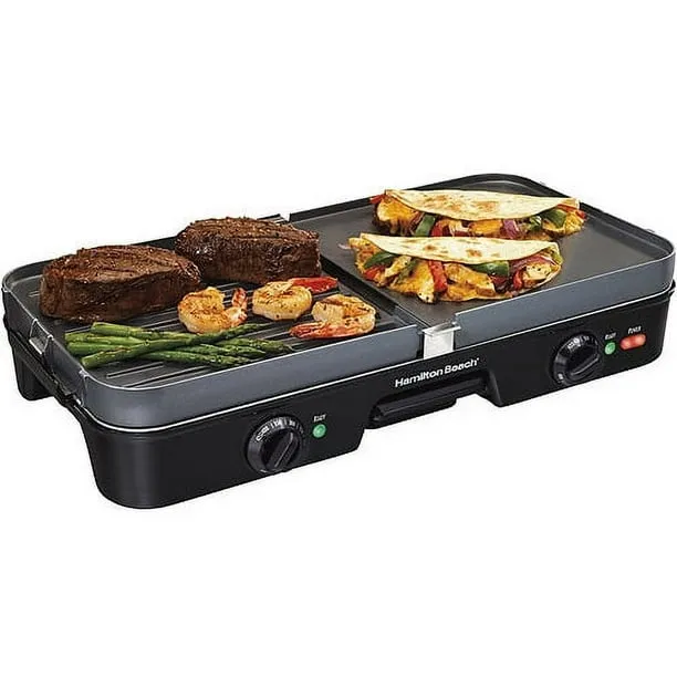 Hamilton Beach Grill/Griddle, 3-In-One