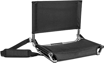 Cascade Mountain Tech Stadium Seat Black