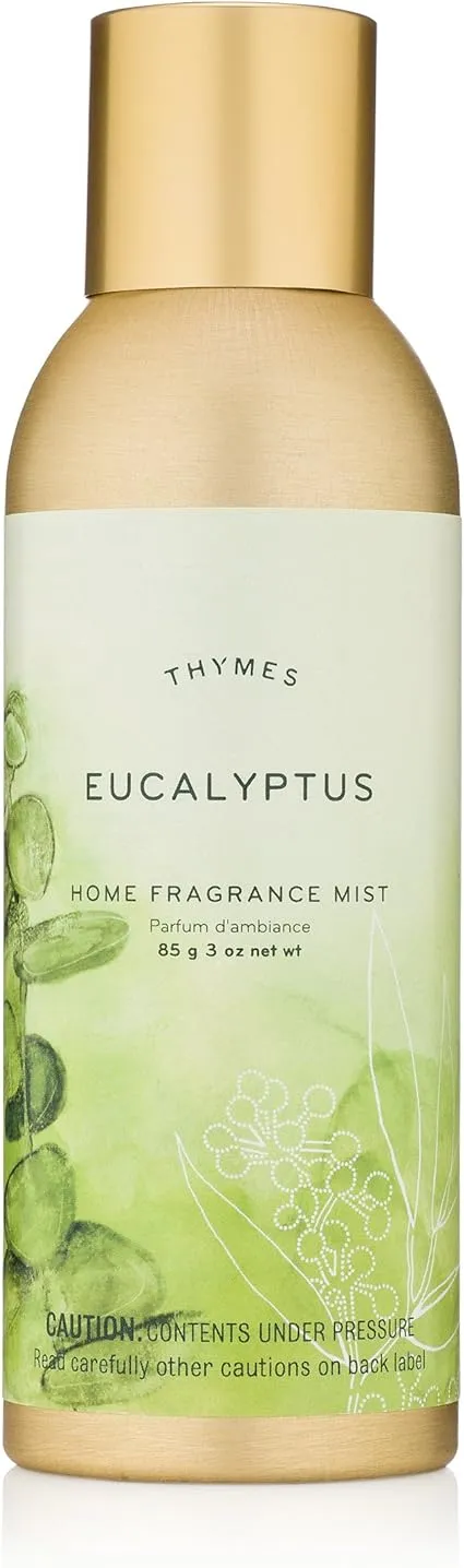 Thymes Fragrance Mist - Scented Room Spray for Home Fragrance - Eucalyptus - 3 oz