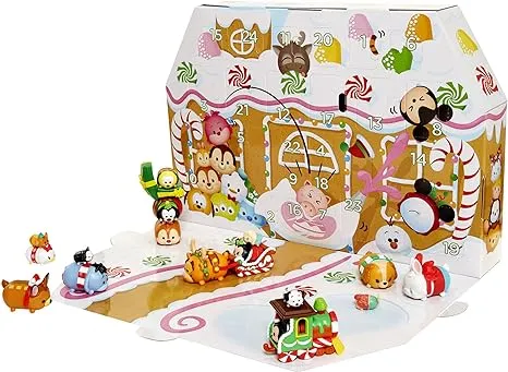 Tsum Tsum 2016 Disney Countdown to Christmas Advent Calendar 31 Pcs NEW Sealed