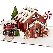 Hallmark Signature Paper Wonder Pop Up Christmas Card (Gingerbread)