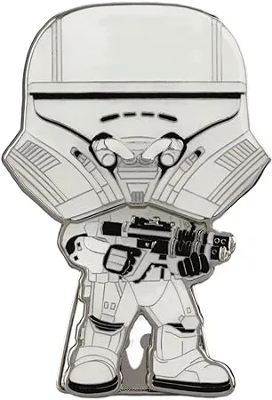 SW First Order Jet Trooper White 4" Pin Chase Ships 1 in 6