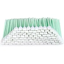 100pc 5.11" Square Rectangle Foam Cleaning Swab Sticks for Solvent Format Inkjet Printer Roland Optical Equipment