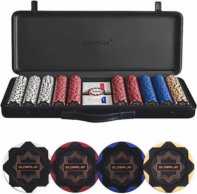 SLOWPLAY Nash Poker Chips Set