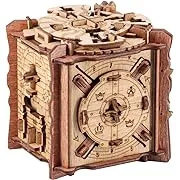 iDventure Cluebox - The Trial of Camelot - Escape Room Game - Puzzle Box - 3D Wooden Puzzle - sequential Puzzle - 3D Puzzles for Adults - Brain Teaser - Birthday Gift Gadget for Men - Money Box