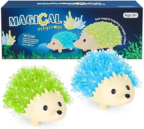 Crystal Growing Kit for Kids - Hedgehog to Grow,Science Experiments for Kids ...