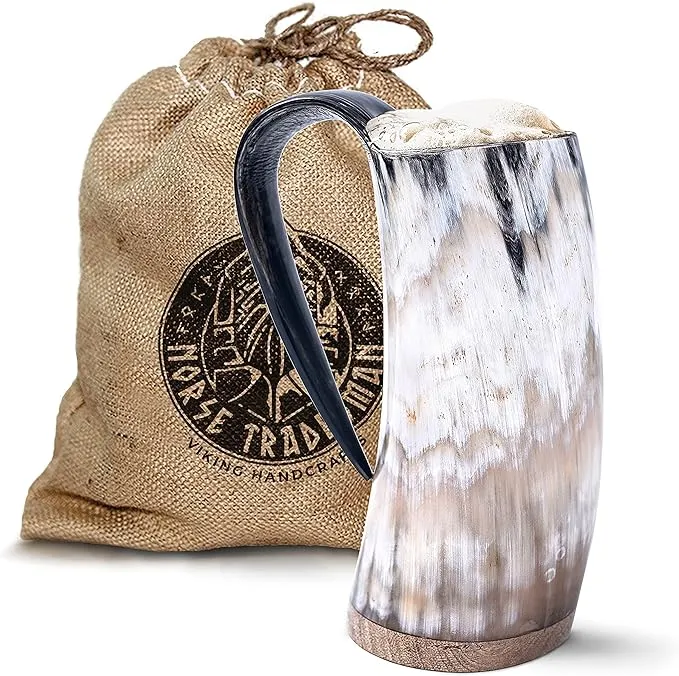 Norse Tradesman Original Viking Drinking Horn Mug