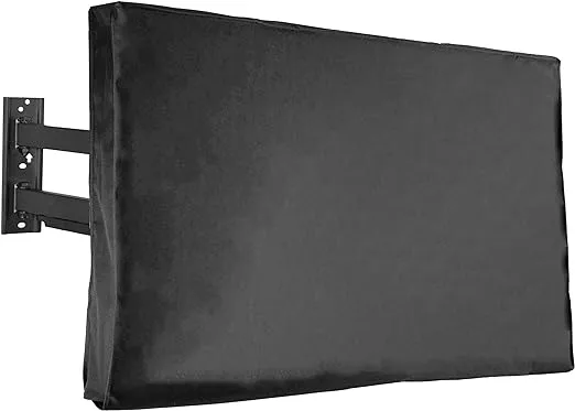  Black Flat Screen Tv Cover Protectorsize: 60" To 65"