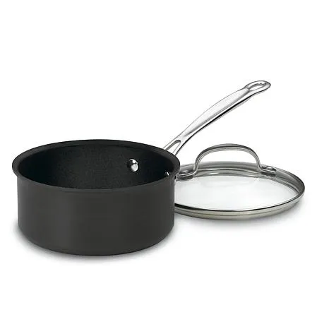 Cuisinart Chef's Classic Nonstick 2-Quart Hard-Anodized Saucepan with Cover