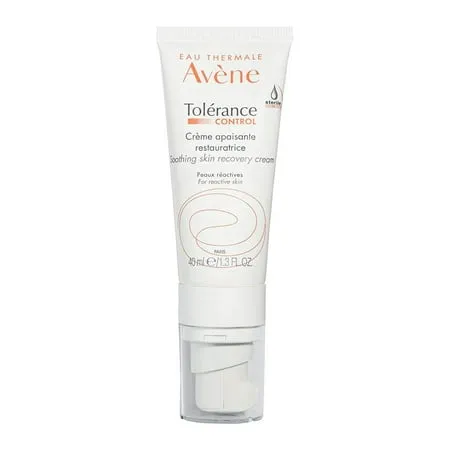 Eau Thermale Avene Tolerance Control Soothing Skin Recovery Cream (previously Skin Recovery Cream) New & Improved, Hypersensitive Normal-Combination Skin Face Moisturizer, No Preservatives, 1.3 fl.oz.