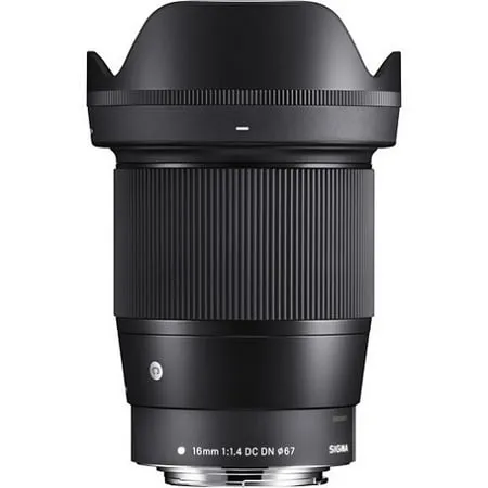 Sigma 16mm f/1.4 DC DN Contemporary Lens for Sony E