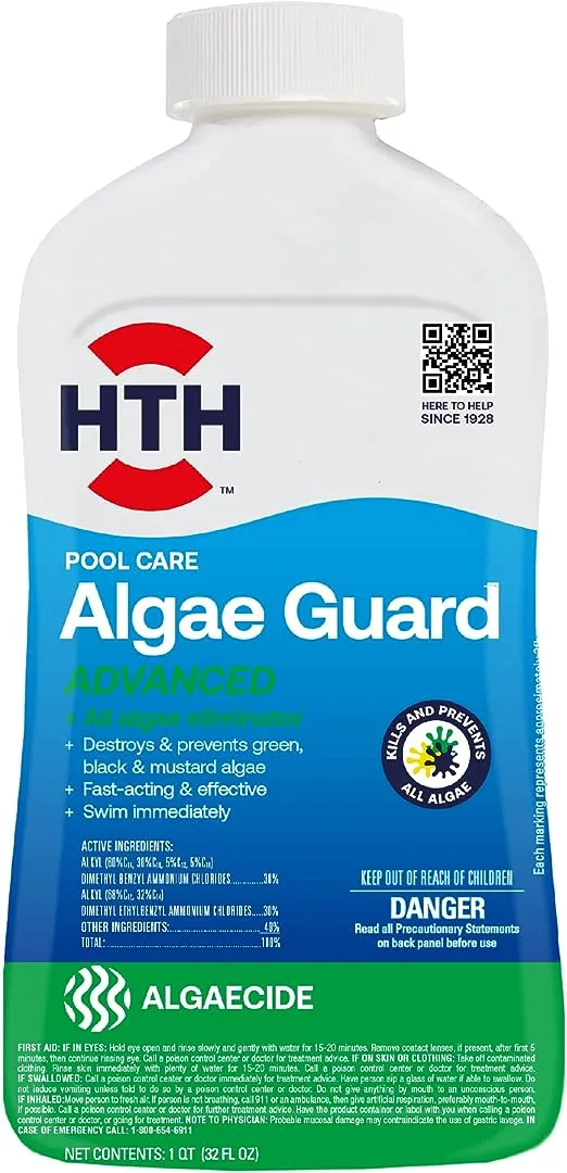 Solenis 67084 HTH 1 Quart 60 Percent Algaecide