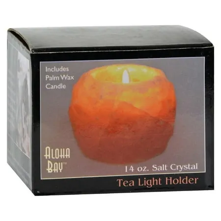 ALOHA BAY Mini Salt Tea Light Holder, 1 EA