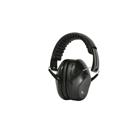 Low Profile Folding Earmuffs for 125dB Noise Reduction - Adjustable Headband