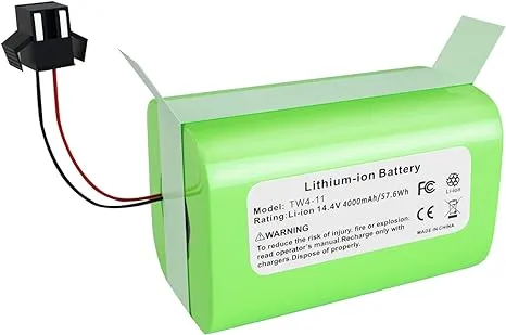 ARyee 14.4v 4000mAh Replacement Battery Pack for Ecovacs Deebot N79S, 500, N79, DN622 and Eufy RoboVac 11S, 30, 30C Robot Vacuum Cleaners Li-ion Battery