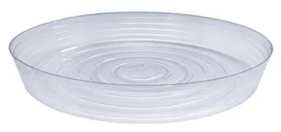 Cwp Cw-2500N Vinyl Plant Saucer, 25-Inch Diameter, Clear