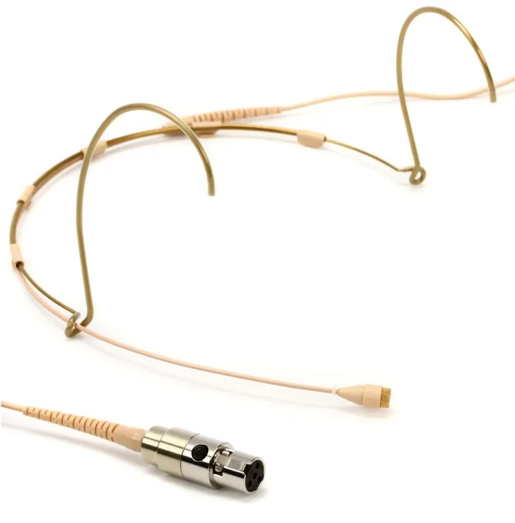 DPA 4066 CORE Omnidirectional Headset Microphone with TA4F Connector - Small, Beige (Demo Deal)