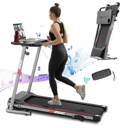 3.5HP Folding Electric Treadmills Portable Foldable with Incline for Running