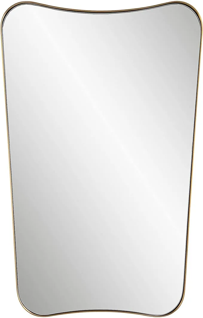 Uttermost Belvoir Brass Mirror