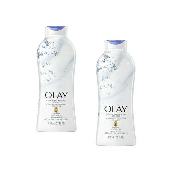 Olay Exfoliating Body Wash with Sea Salts