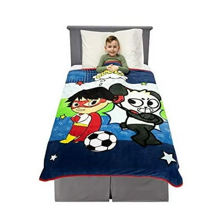 Franco Kids Bedding Soft Plush Micro Raschel Throw, 46 in x 60 in, Trolls World Tour