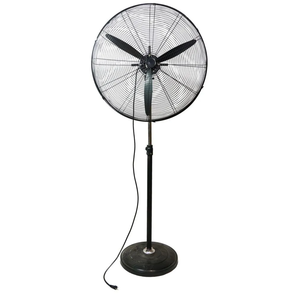 Northlight 30 Adjustable Height 3-Speed Oscillating Industrial Pedestal Fan