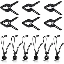 Heavy Duty Spring Clamps and Background Clips for Muslin Backdrop Photo Studi...