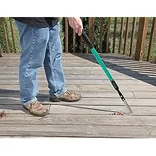 Sporty's Crevice Cleaning Tool. Telescoping Handle, Stainless Steel Blade, Removes Dirt & Debris from Cracks and Crevices