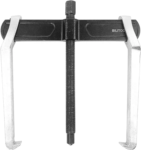 BILITOOLS 4" 2-Jaw Gear Puller, Internal External for Removal of Pulleys Flywheels Bearings & Gears