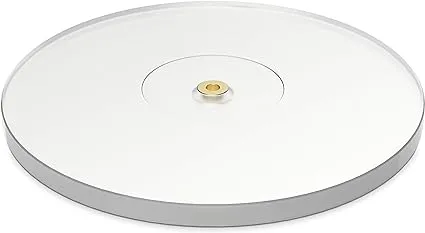 Fluance High Density Frosted Acrylic Platter for Fluance Reference Turntables Compatible with RT82/RT83/RT84/RT85 (AP03)