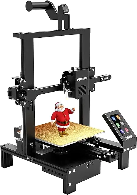 Advanced LK4 x 3D Printer: Self-Leveling, Pre-Assembled