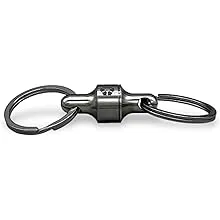 Kappa Quick Release EDC Keychain, Secure and Stylish Pull Apart Detachable Keychain