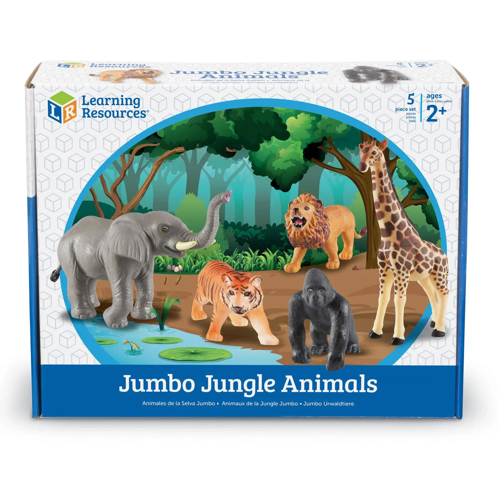 Learning Resources Jumbo Jungle Animals