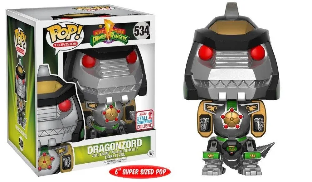 Funko Pop! Mighty Morphin Power Rangers Dragonzord 6 inch 2017