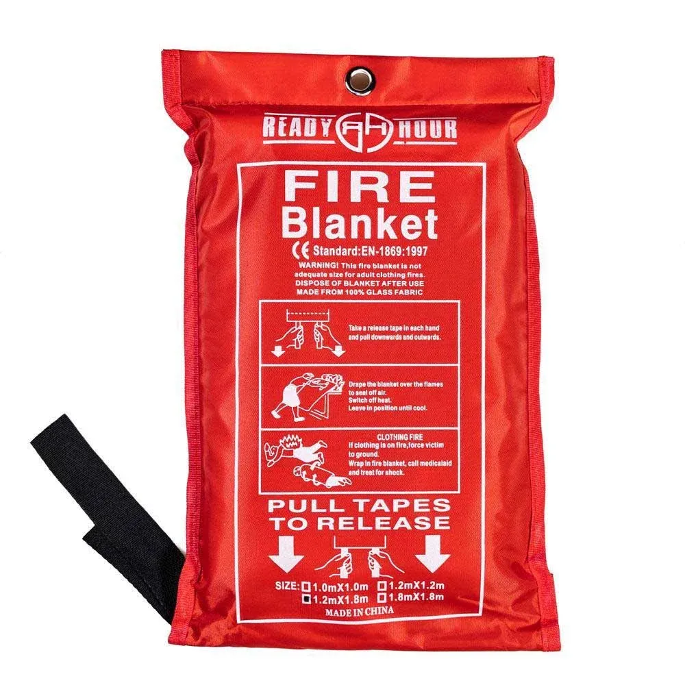 Ready Hour Large Fire Blanket (47.2 x 70.8 inches)