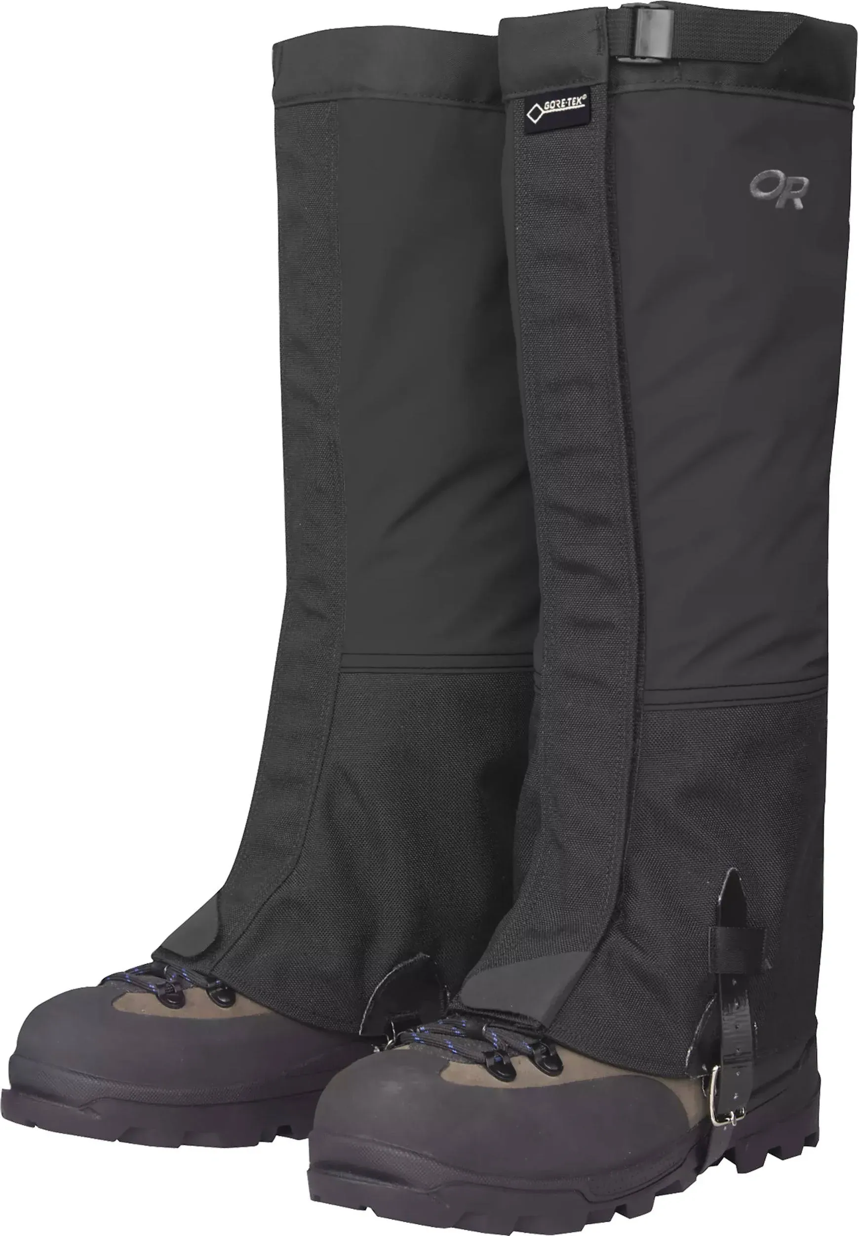 Outdoor Research Men's Crocodile Waterproof Gaiters, Black, Medium