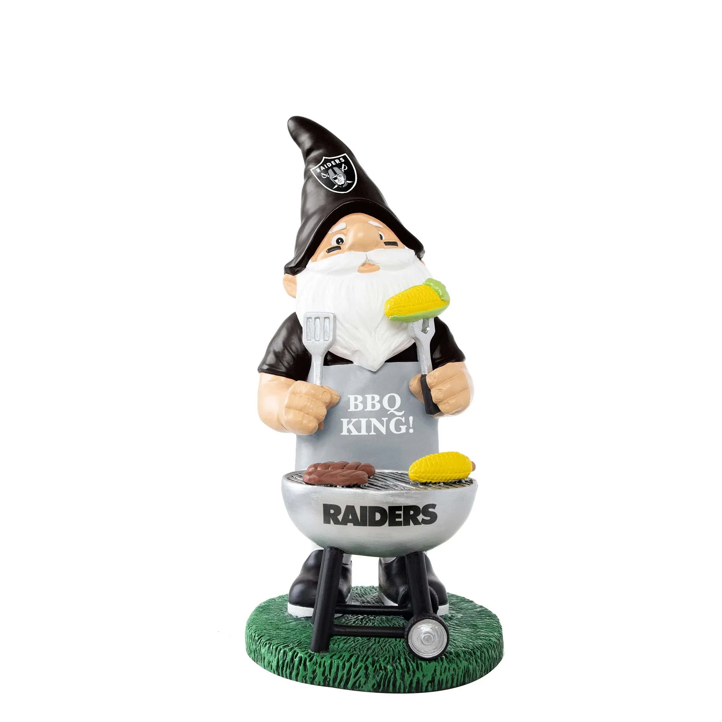 FOCO Las Vegas Raiders NFL Grill Gnome