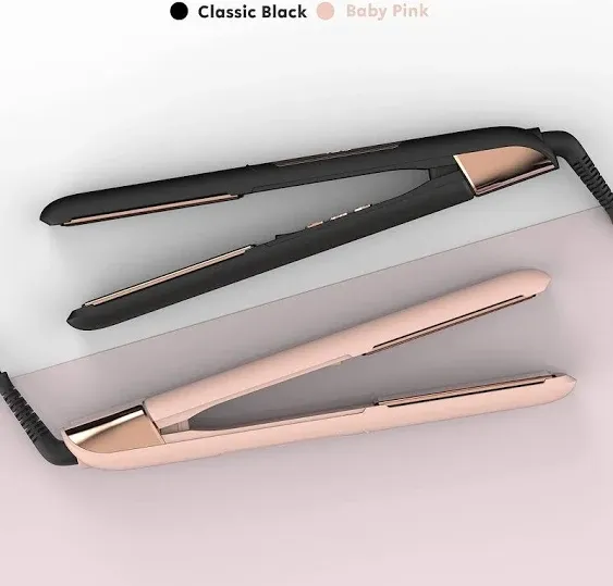 Funtin S10 Hair Straightener, Flat Iron - 100% Pure Titanium Flat Iron