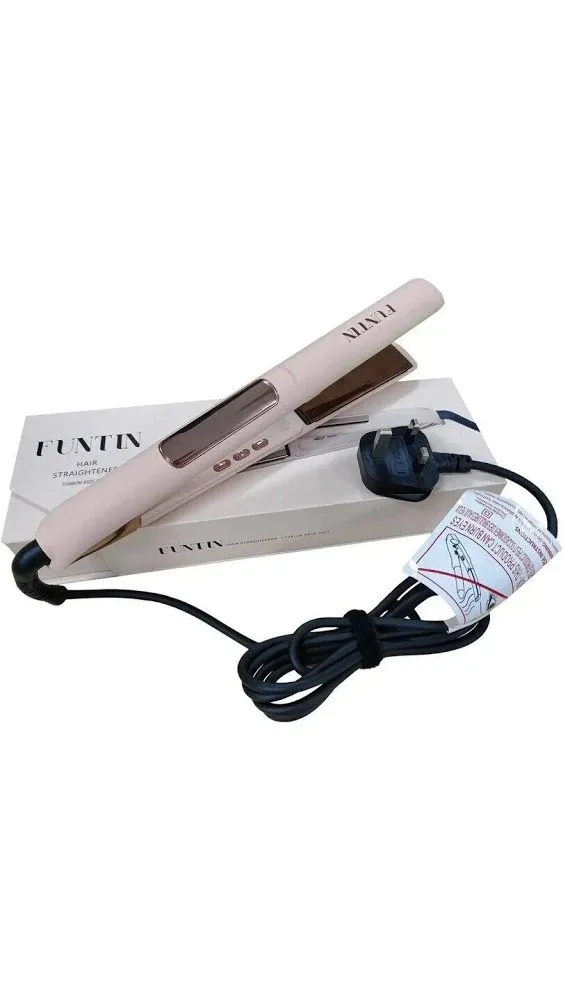  S10 Hair Straightener, Flat Iron - 100% Pure Titanium Flat Iron for 