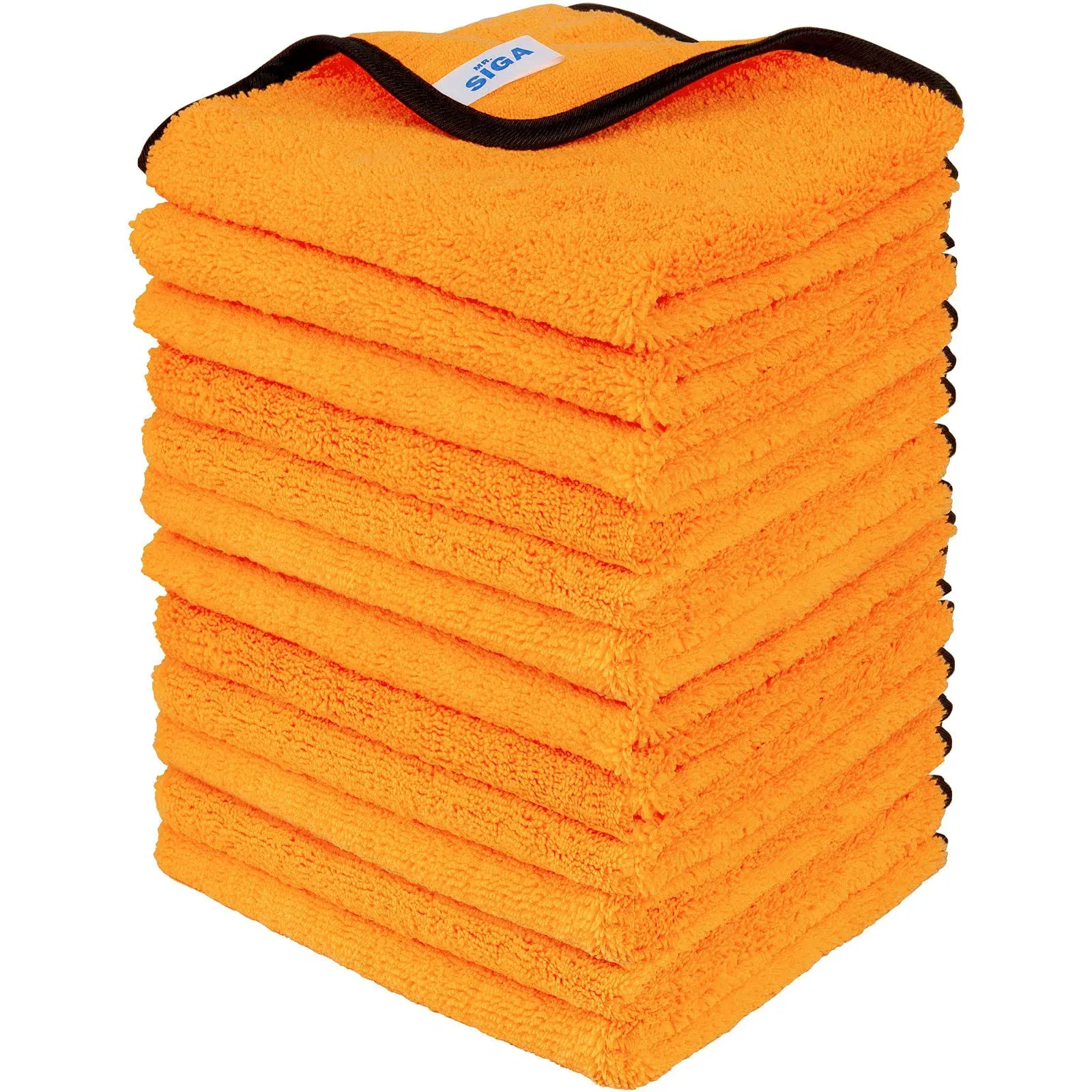 Professional Premium Microfiber Towels For Cars Dualsided Car Washing And Detail