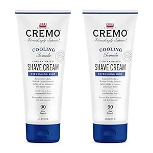 Cremo Barber Grade Original Shave Cream, Astonishingly Superior Ultra Slick Shaving Cream Fights Nicks, Cuts and Razor Burn, 6 fl oz