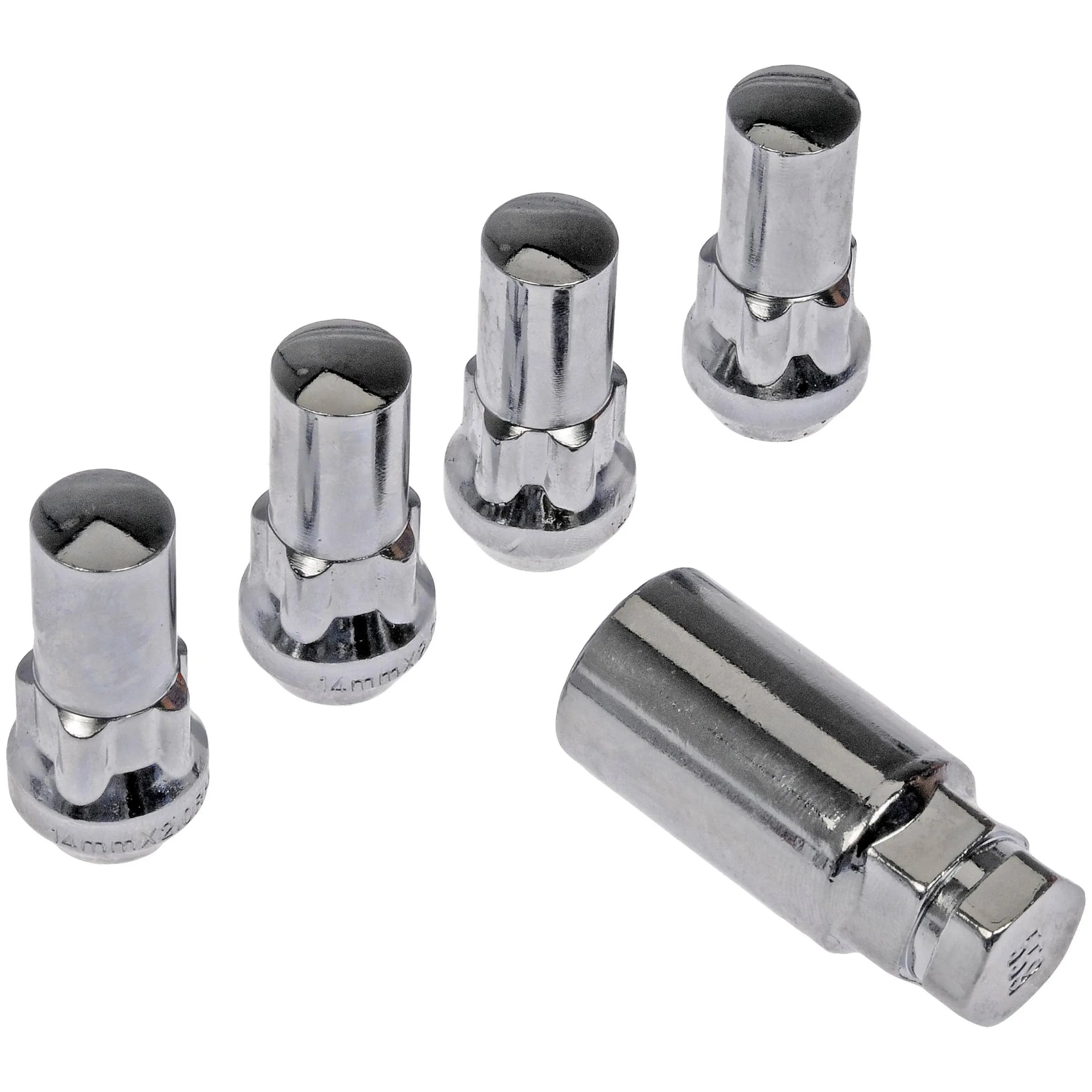 Dorman 711-1028 Wheel Lock Set Chrome (Pack of 4)