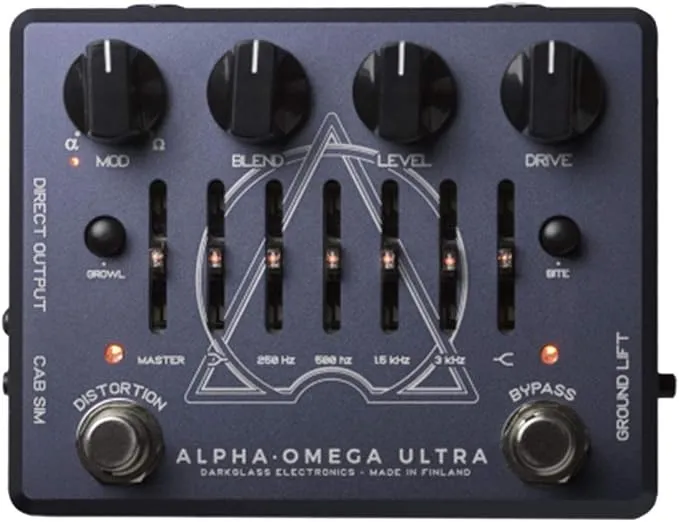 Darkglass Alpha Omega Ultra Bass Preamp Pedal