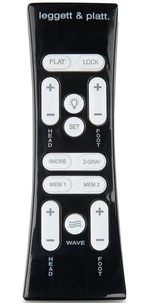 Leggett & Platt Adjustable Bed Replacement Remotes, All Models and Styles (S-Cape 2.0 or Simplicity 3.0 Replacement Remote)