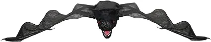 Northlight 33" Animated Spooky Bat Hanging Halloween Decoration