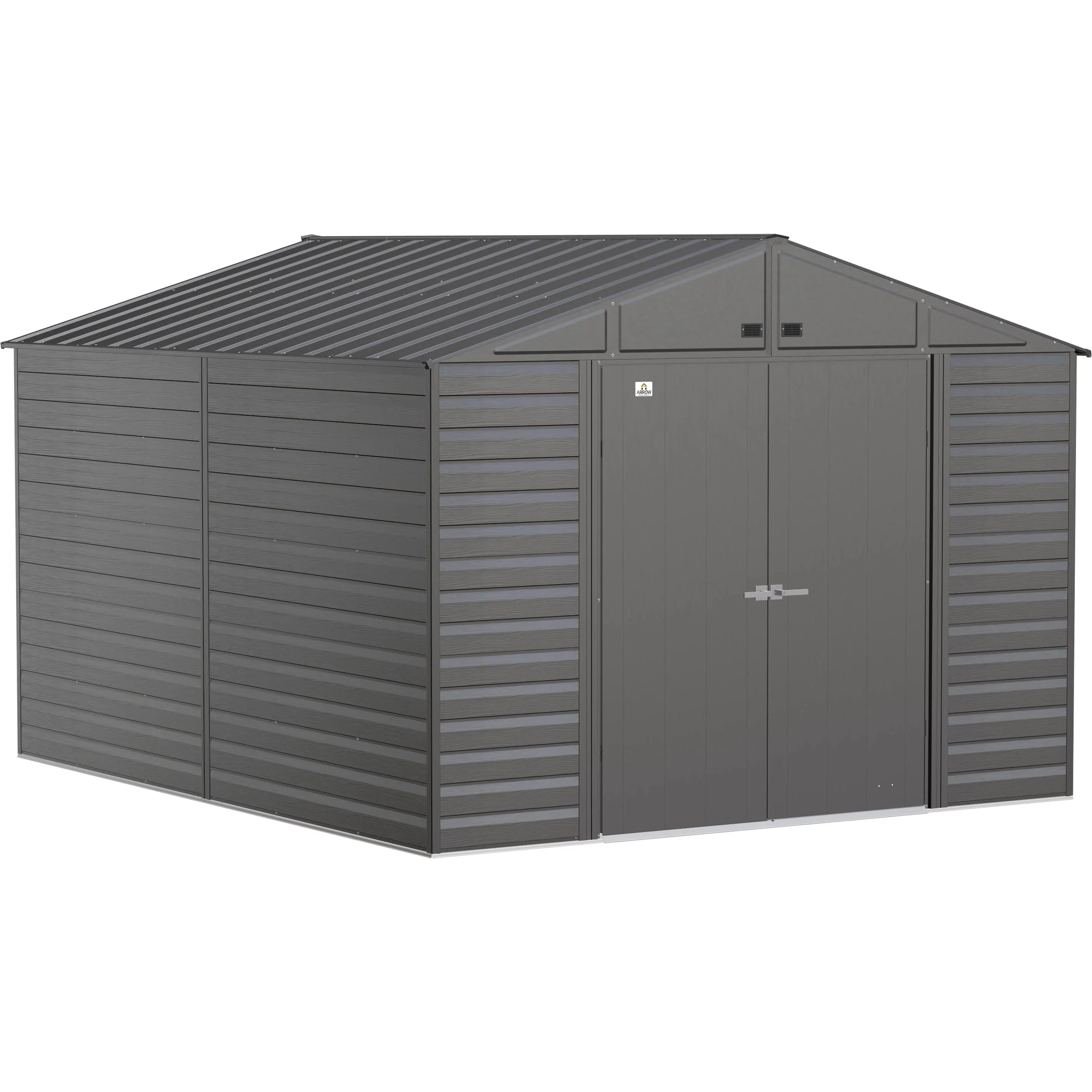 Arrow Select 10' x 12' Steel Storage Shed - Sage Green