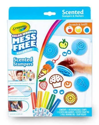 Crayola 30363280 Color Wonder Scented Stamper Kit